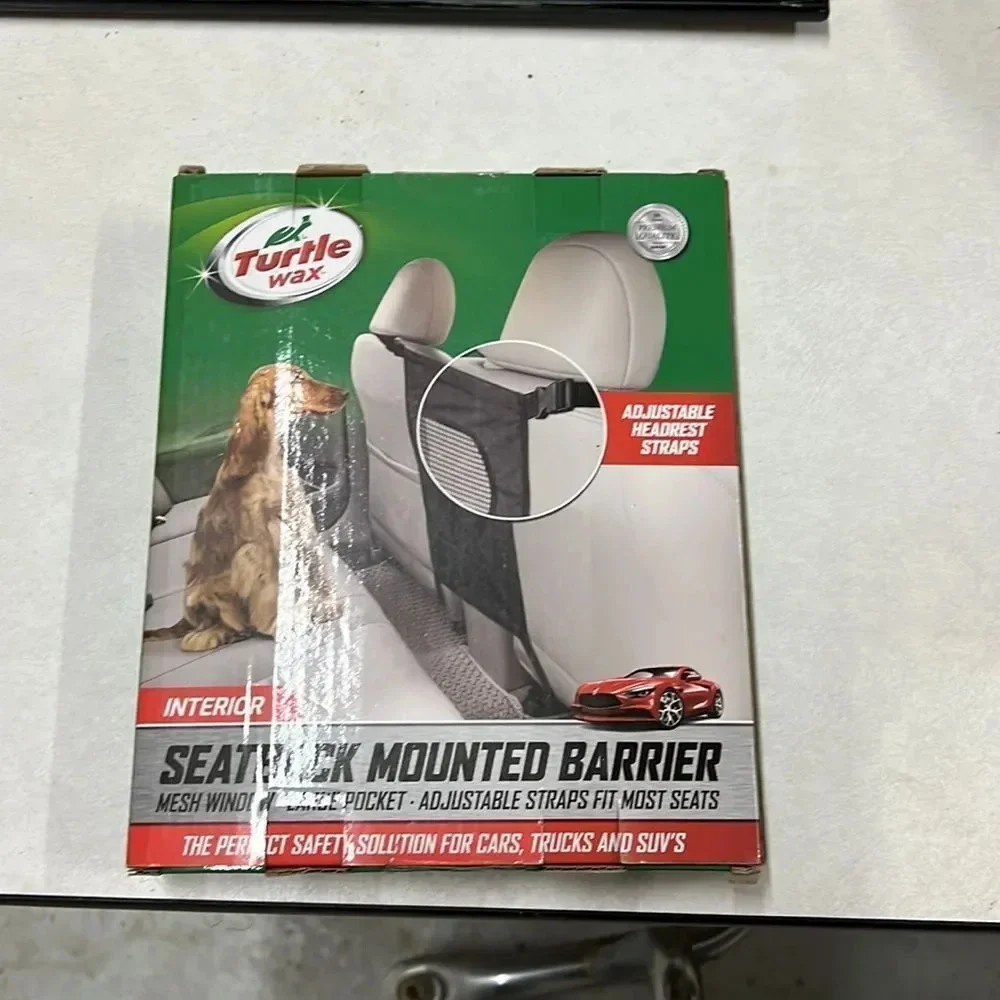 Seat back Mounted Dog Barrier New